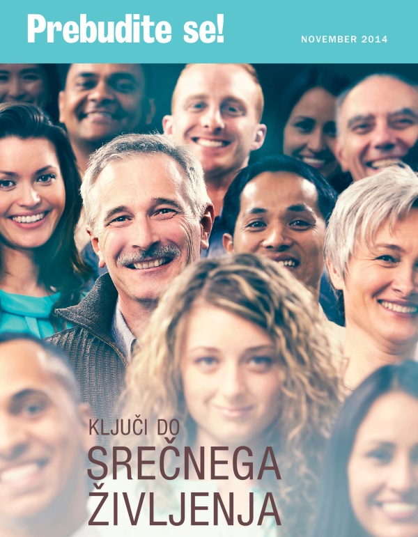 Naslovnica revije Prebudite se!, november 2014 | Ključi do srečnega življenja