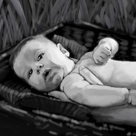 Mojzes kot dojenček