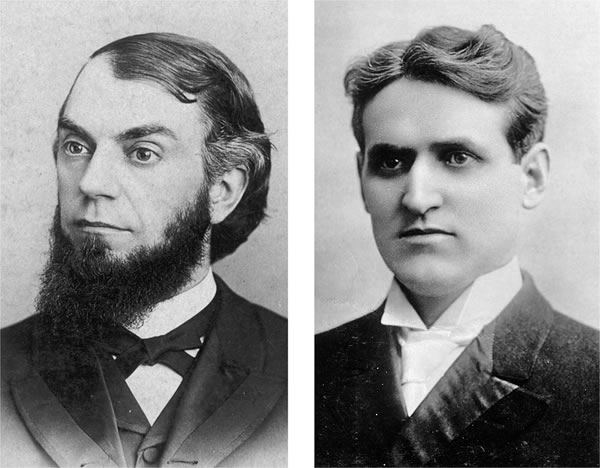 1. Charles Taze Russell; 2. A. H. Macmillan