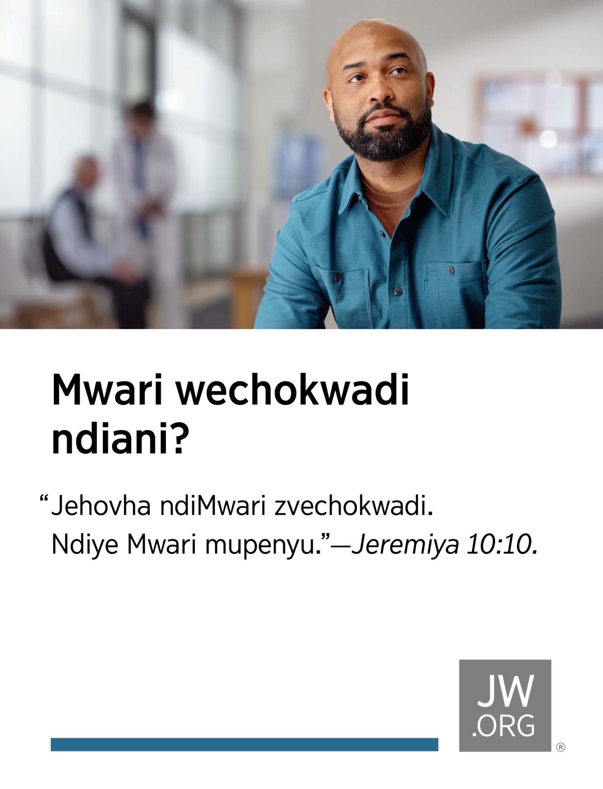 Murume akamirira kuona chiremba.