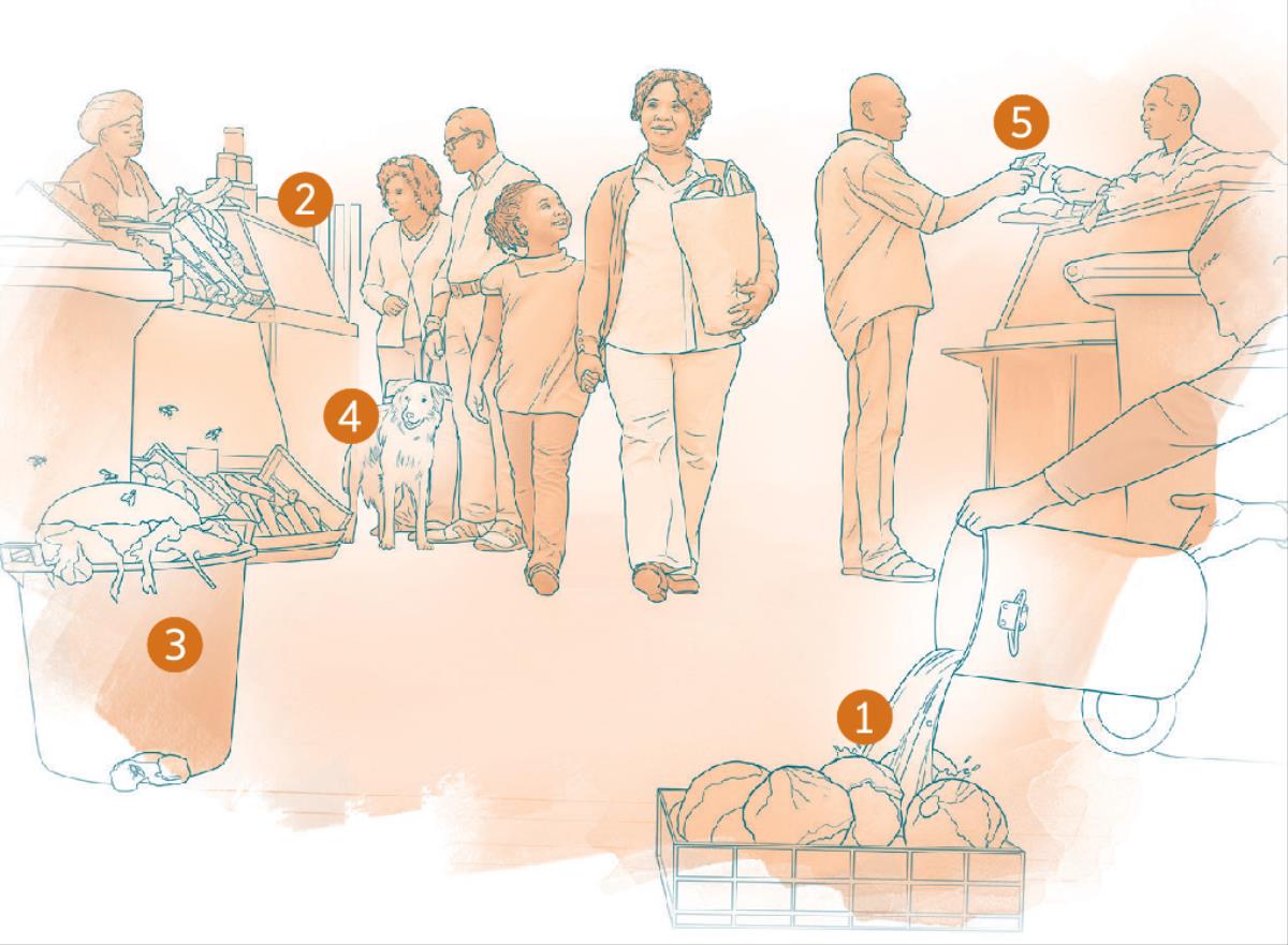 Amai nemwana wavo vari pamusika