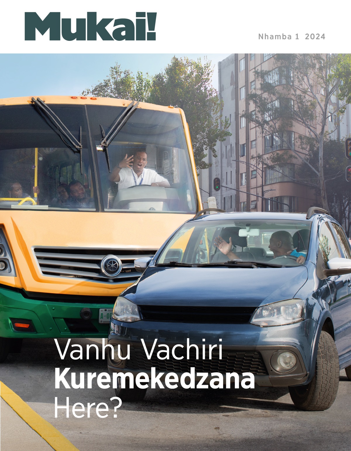 Mutyairi webhazi akagumbuka ari kupopotera mumwe mutyairi amukata.