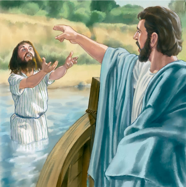 Jesu anoudza murume anga akagarwa nemadhimoni kuti aende kumba anoudza hama dzake kuti aporeswa