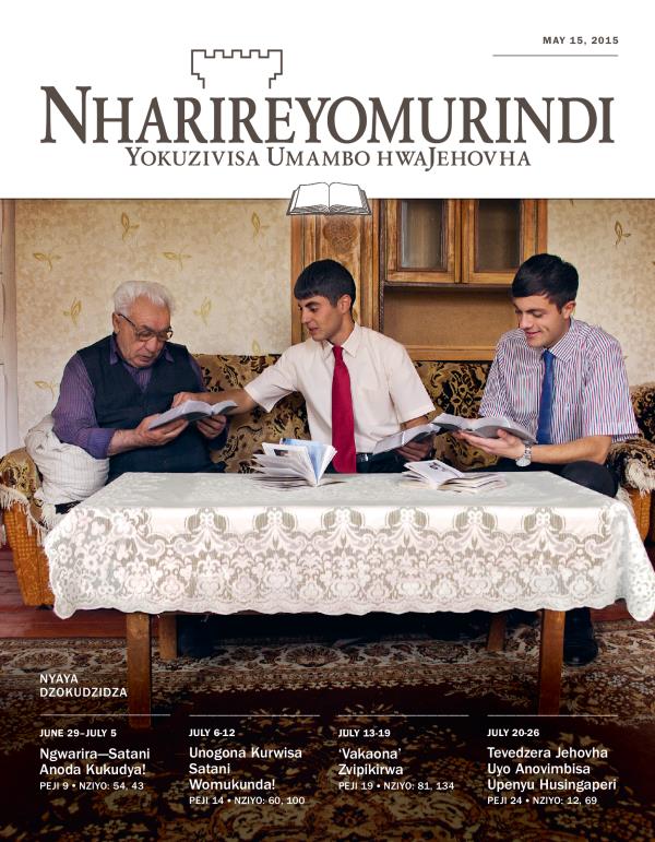 Nharireyomurindi Yokudzidza, May 15, 2015