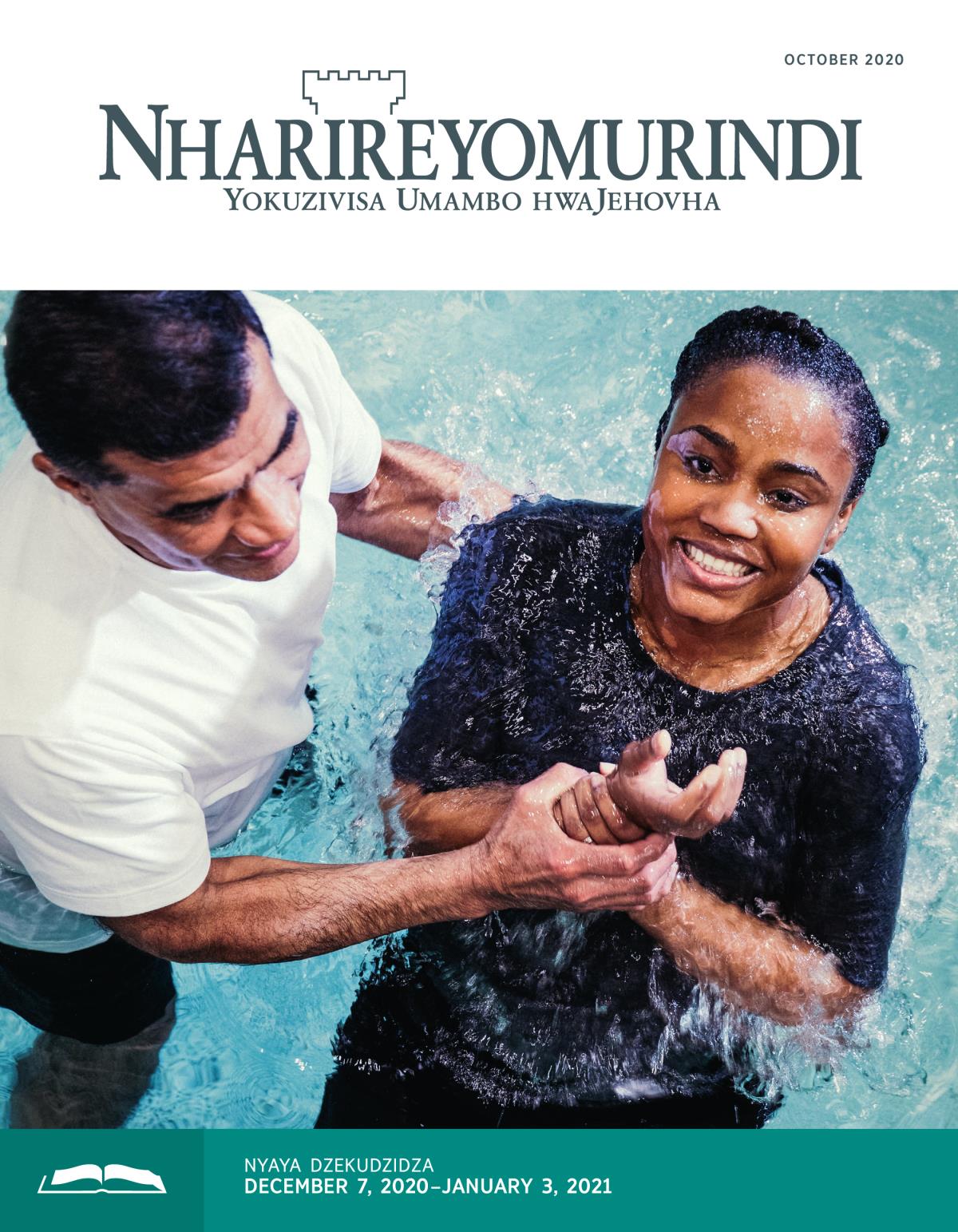 Nharireyomurindi Yekudzidza, October 2020.