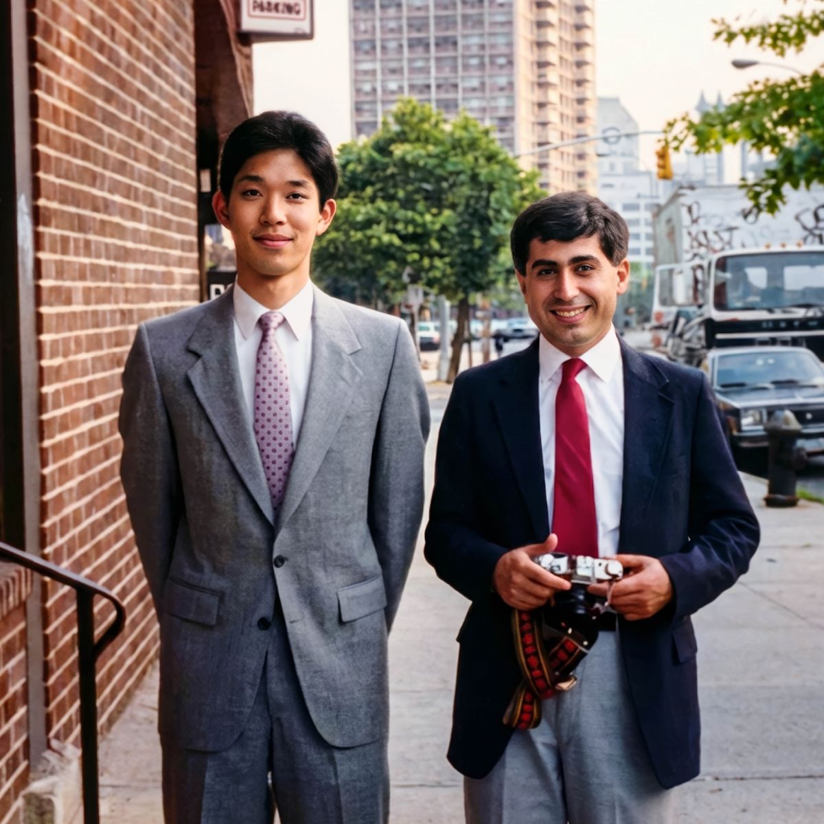 Ken Kiuchi achiri mudiki aina Wilson Bashou, uyo akamudzidzisa Bhaibheri.