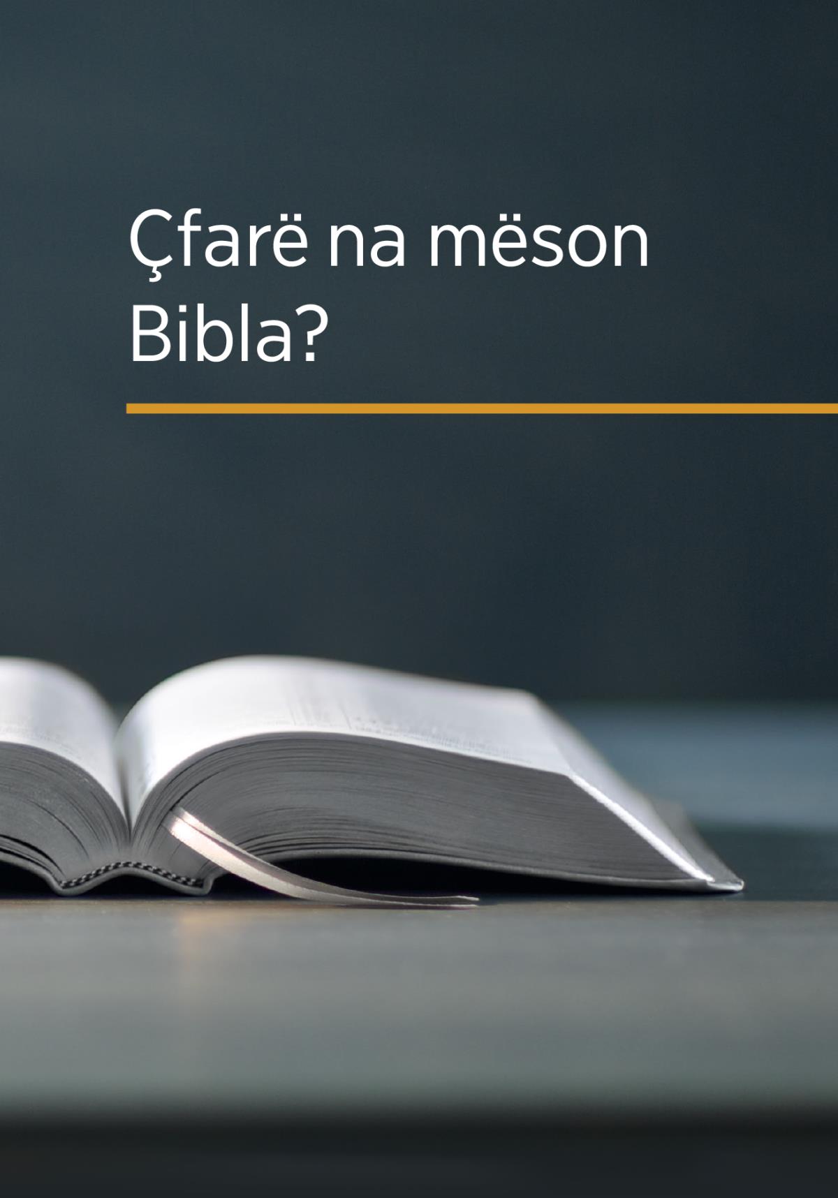 Çfarë na mëson Bibla?