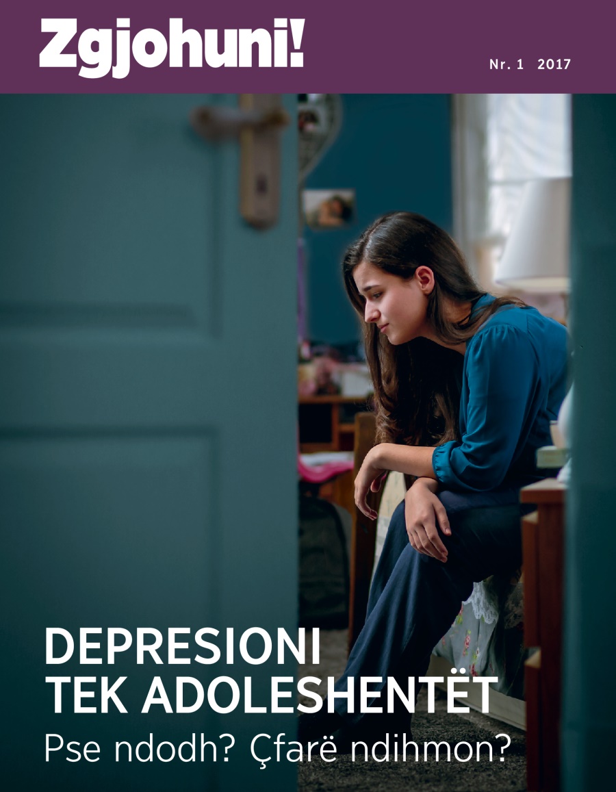 Revista Zgjohuni!, Nr. 1 2017 | Depresioni tek adoleshentët—Pse ndodh? Çfarë ndihmon?