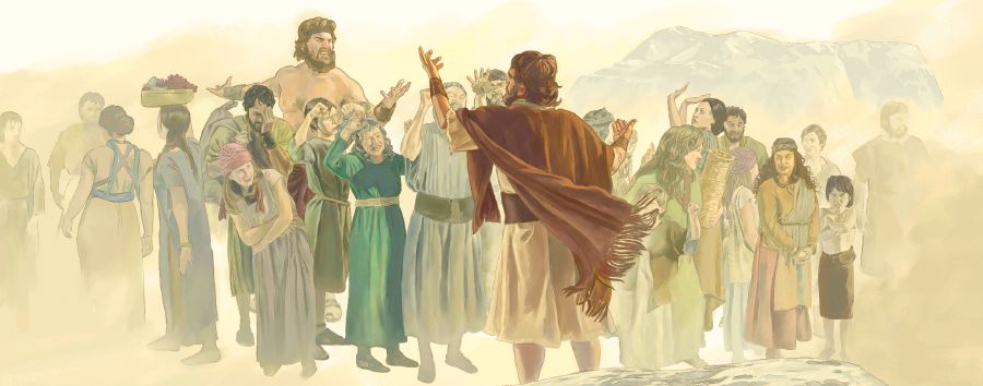 Noeja lajmëron njerëzit për Përmbytjen që do të vinte, por ata e përqeshin