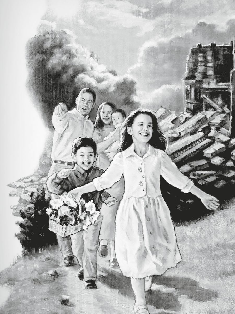 Një familje del nga bota e vjetër dhe hyn në botën e re të Perëndisë