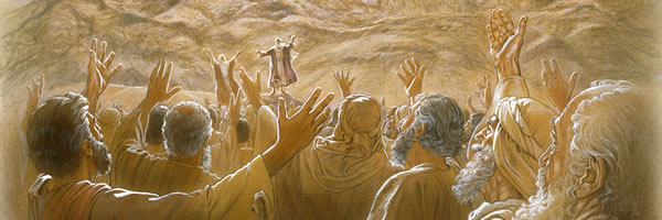 Izraelitët e mbledhur në malin Sinai