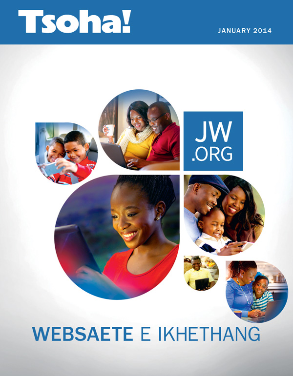 Batho ba tsoang litsong tse sa tšoaneng ba baholo le ba banyenyane, ba kene ho jw.org