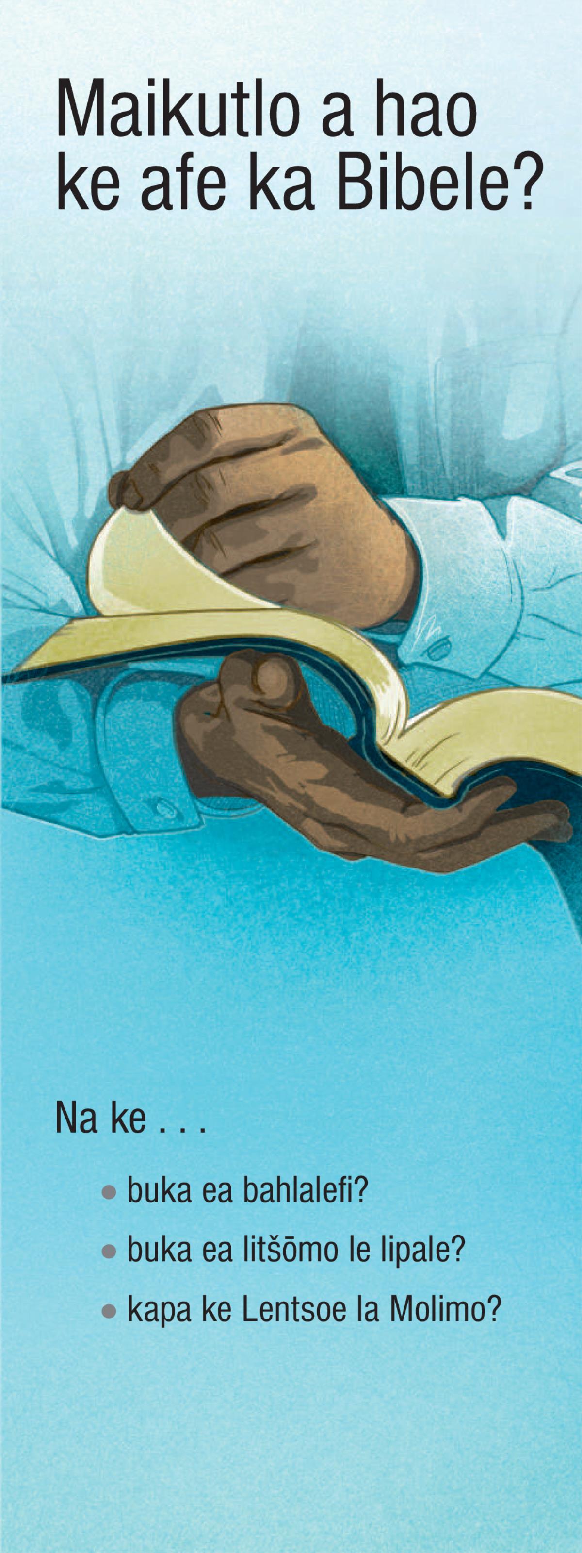 Maikutlo a Hao ke Afe ka Bibele?