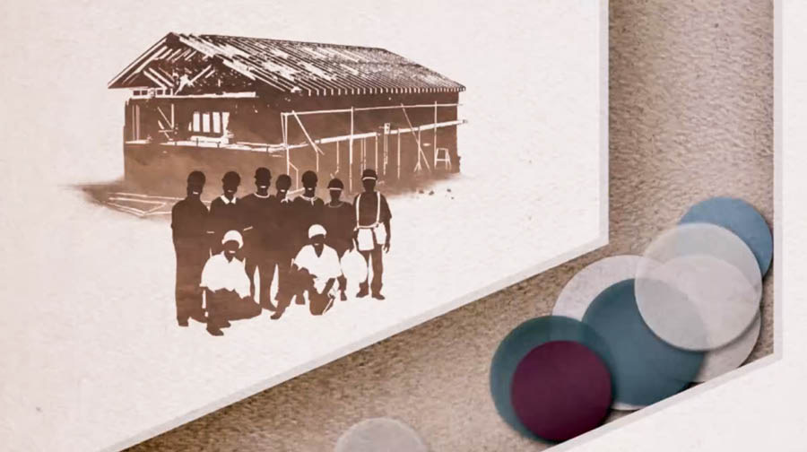 Setšoantšo se hlahang videong ea ‘Mpho Bakeng sa Jehova.’ Ho fanoa ka menehelo bakeng sa ho haha mehaho ea mokhatlo.