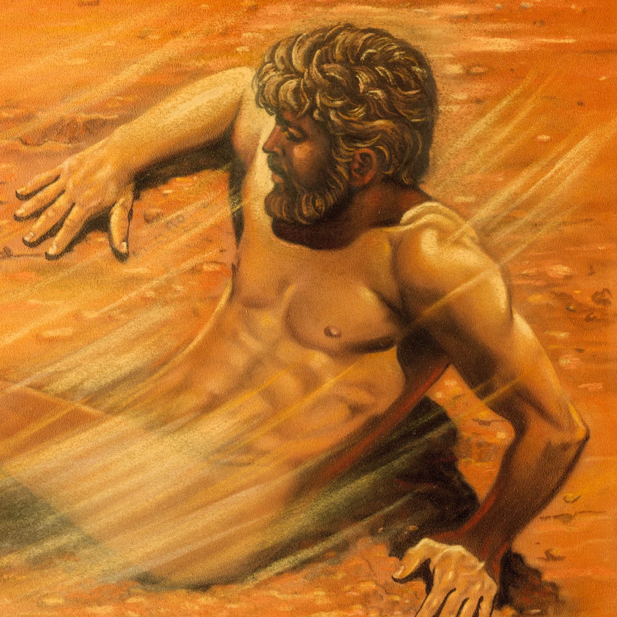 Adama o bopiloe ka lerole la lefatše