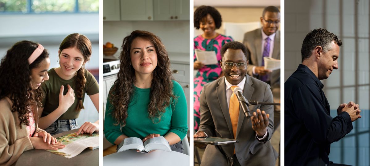 Litšoantšo: Bara le barali ba bo rona ba hlahileng setšoantšong se fetileng. 1. Morali oa bo rona e mocha o bua le ngoana eo a kenang sekolo le eena ka Bibele. 2. Morali oa bo rona o thuisa ka seo a se balileng Bibeleng. 3. Mor’abo rona ea hanneng tjotjo oa araba libokeng. 4. Mor’abo rona ea teronkong o rapela a le ka seleng.