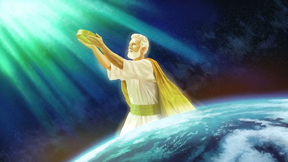 Jesu o leholimong, o fa Jehova korone ea hae.