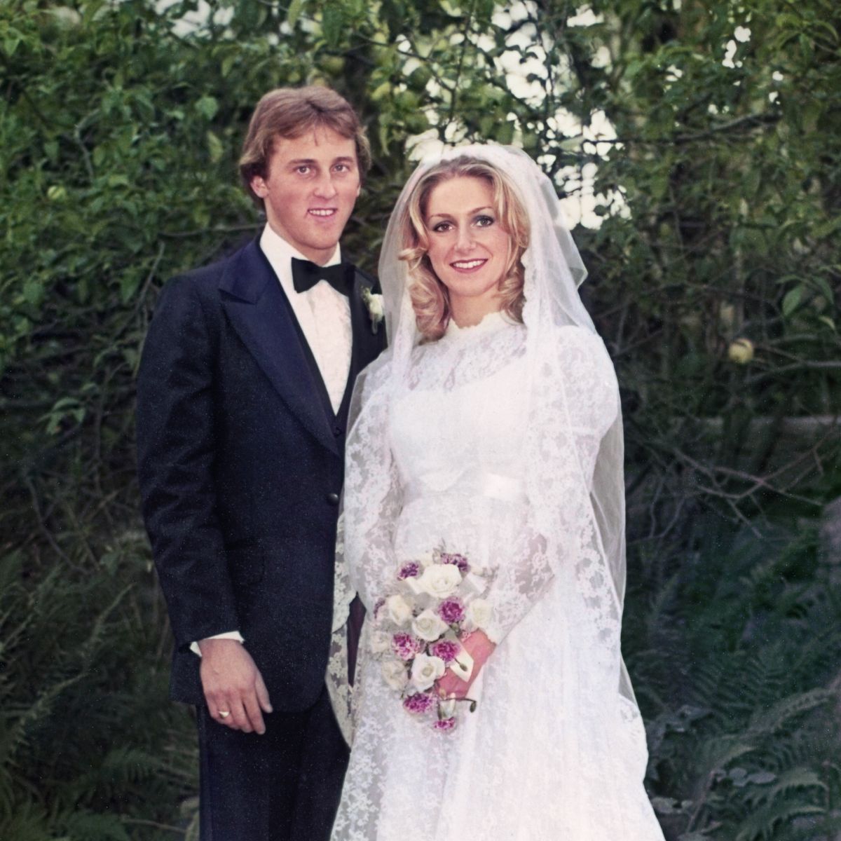 Mor’abo rona Franco le Morali oa bo rona Debbie ka letsatsi la bona la lenyalo.