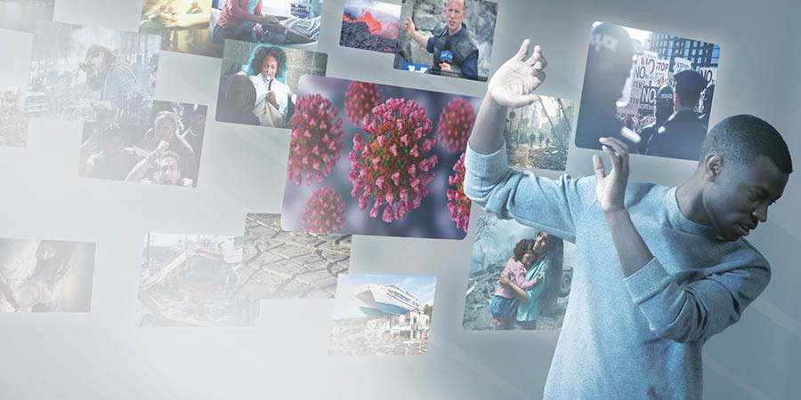 Ntate ha a batle ho mamela litaba tse nyahamisang. O tšosoa ke lintoa, bokuli, tlala, merusu le lintho tse nyahamisang.