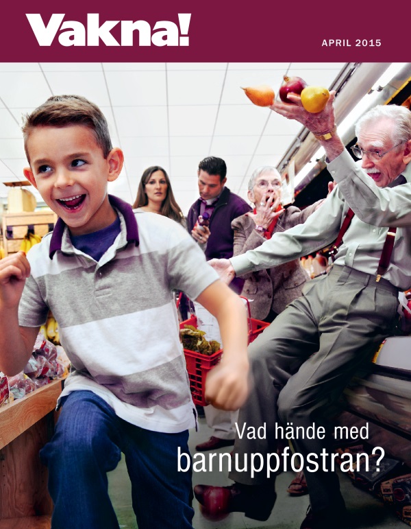 Framsidan av tidskriften Vakna! för april 2015 | Vad hände med barnuppfostran?