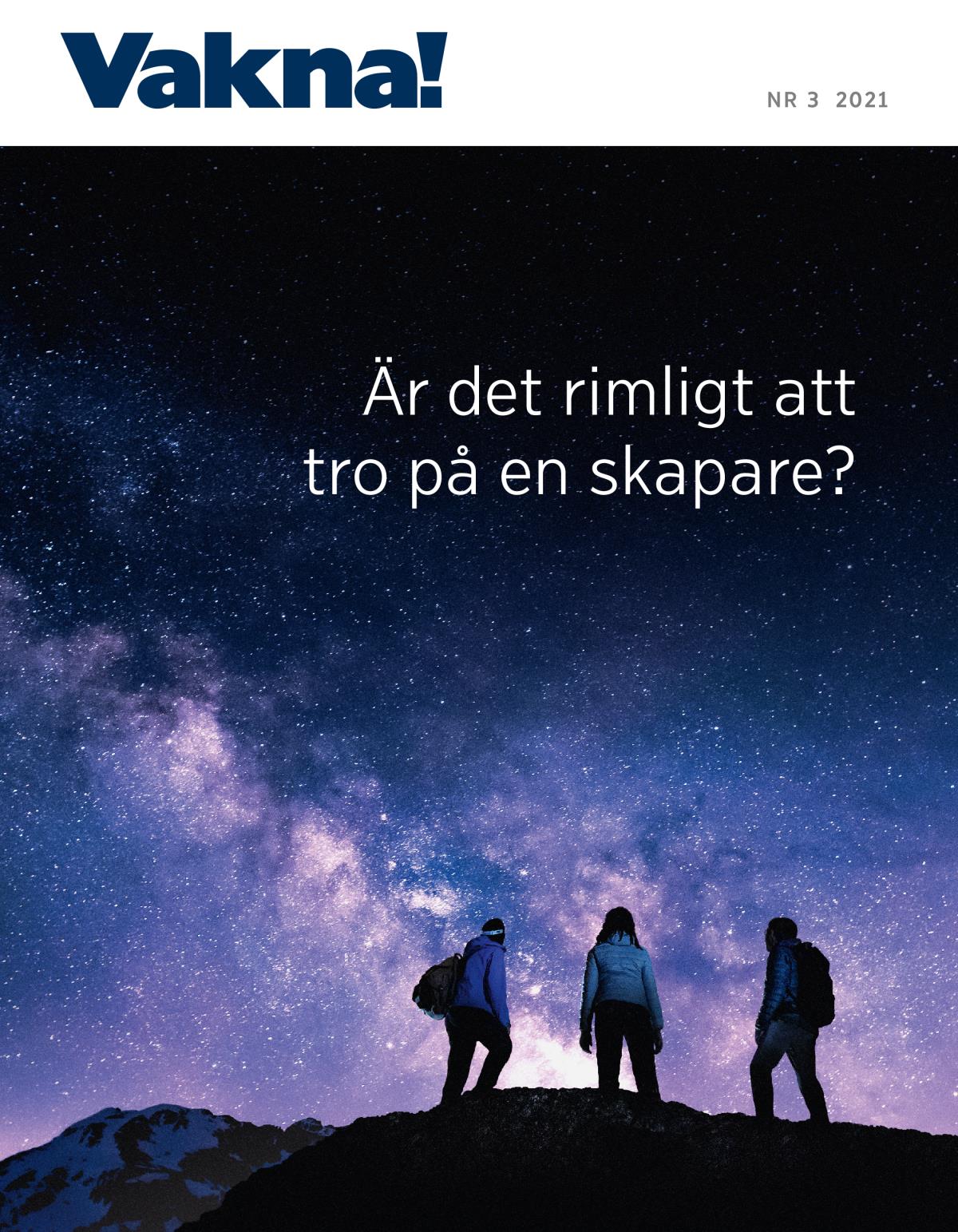 Tidskriften Vakna! nr 3 2021 | Är det rimligt att tro på en skapare?
