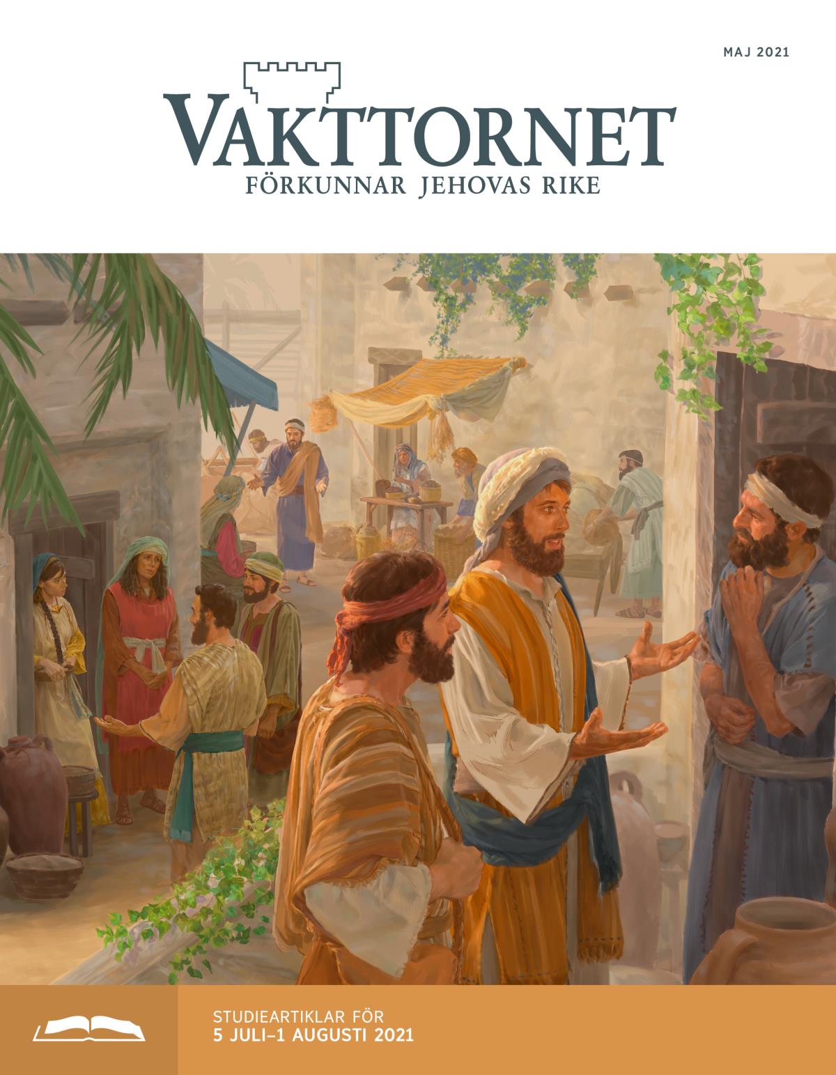 Studieupplagan av Vakttornet, maj 2021.