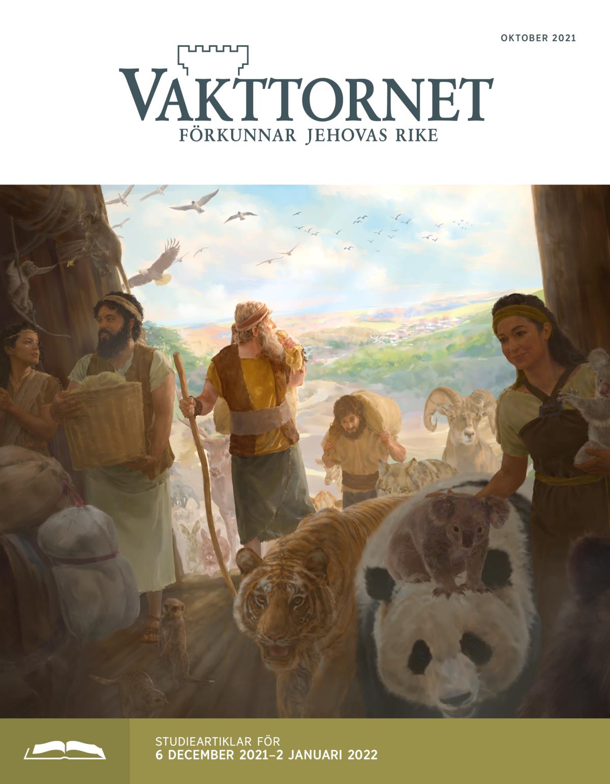 Studieupplagan av Vakttornet, oktober 2021.