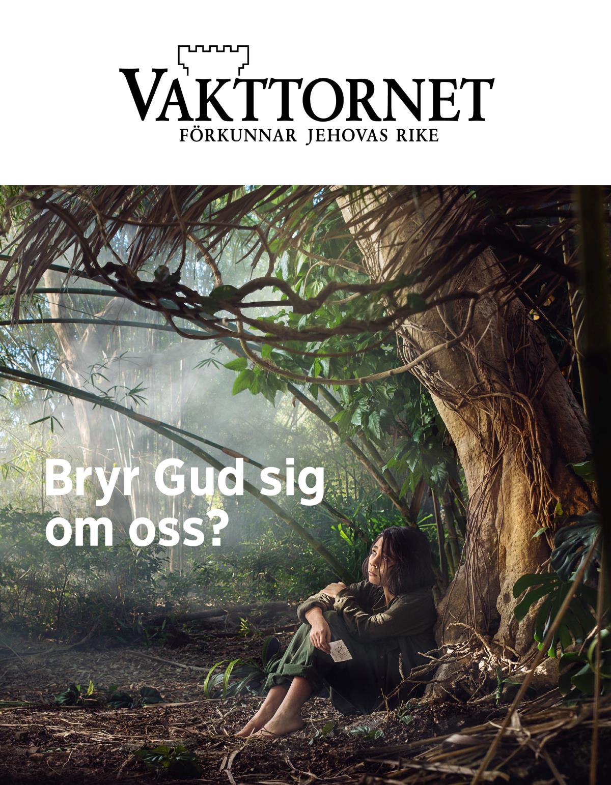 Tidskriften Vakttornet nr 3 2018 | Bryr Gud sig om oss?