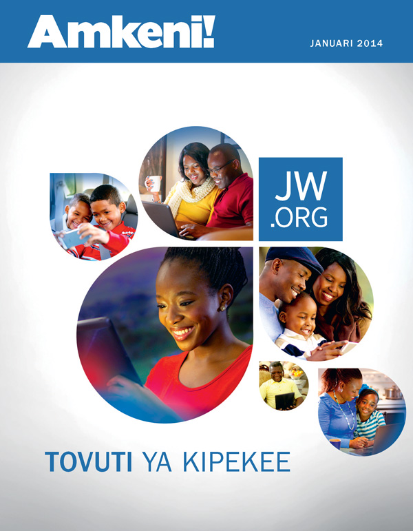 Watu wa aina mbalimbali, vijana kwa wazee, wakitazama Tovuti ya jw.org