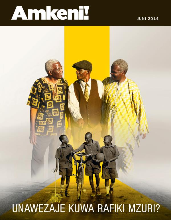 Ukurasa wa kwanza wa gazeti la Amkeni!, Juni 2014 | Unawezaje Kuwa Rafiki Mzuri?