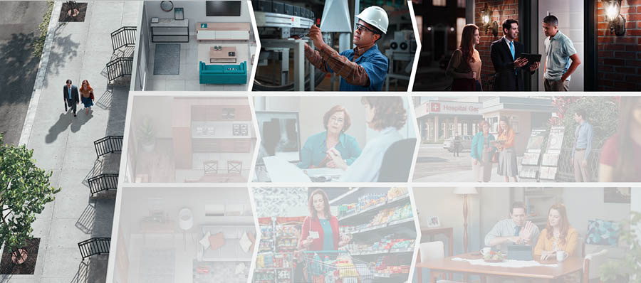 Ett par som går i tjänsten. Först träffar de inte en man hemma eftersom han är på jobbet. Sedan får de tag i honom när de går tillbaka på kvällen.