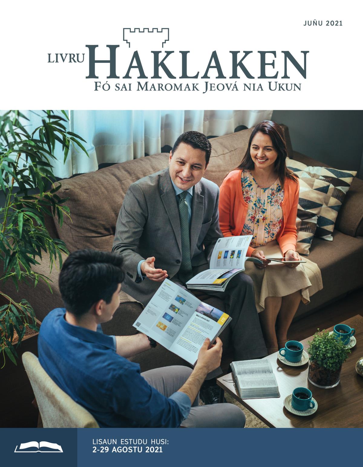 Livru Haklaken Estudu nian, Juñu 2021.