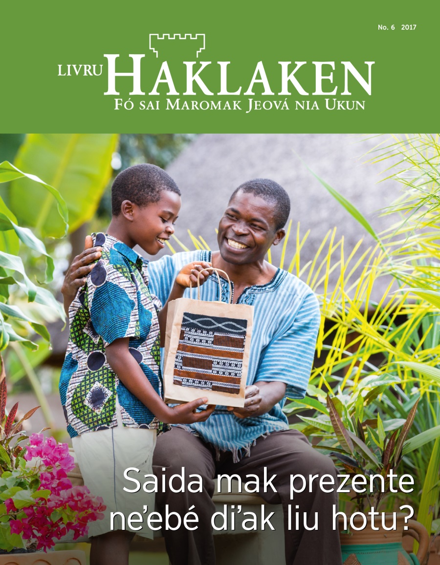 Livru Haklaken No. 6, 2017 | Saida mak prezente neʼebé diʼak liu hotu?