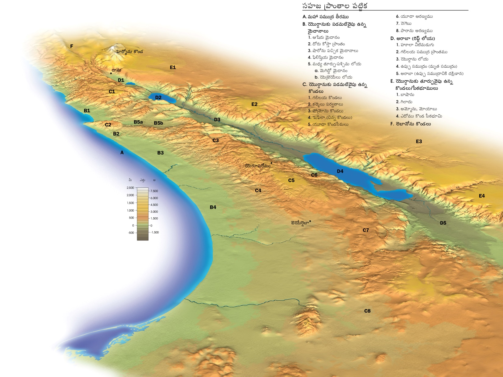 Topography of the Land