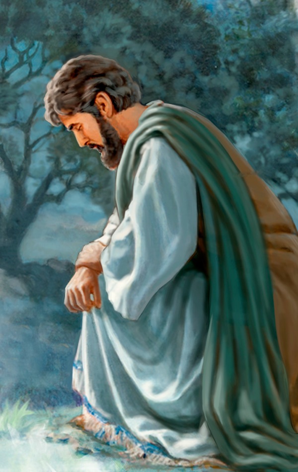 Jesus praying to his Father[15వ పేజీలోని చిత్రం]