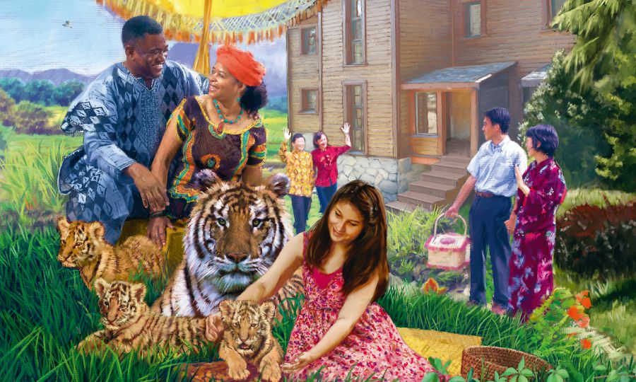 ผู้​คน​จาก​ทุก​ชาติ​มี​ความ​สุข​กับ​ชีวิต​ใน​อุทยาน