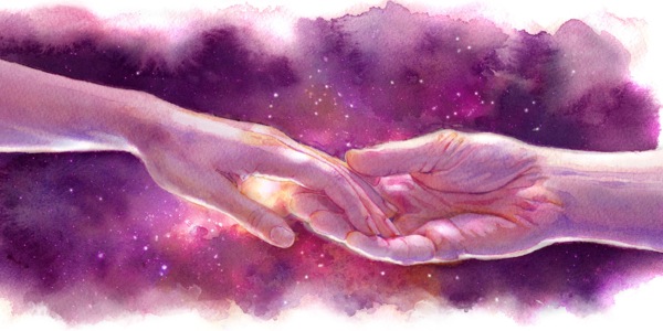 เจ้าบ่าว​จับ​มือ​เจ้าสาว