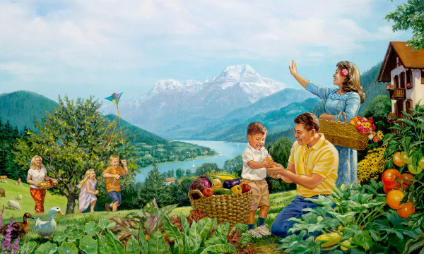 ผู้​คน​อยู่​ด้วย​กัน​อย่าง​มี​ความ​สุข​ใน​อุทยาน