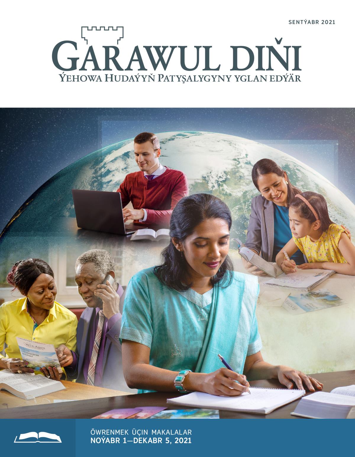 «Garawul diňi» öwrenmek üçin, sentýabr 2021.