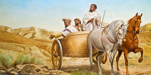 Filipo le modiredimogolo wa kgotla wa Moethiopia ba bua ka kolobetso