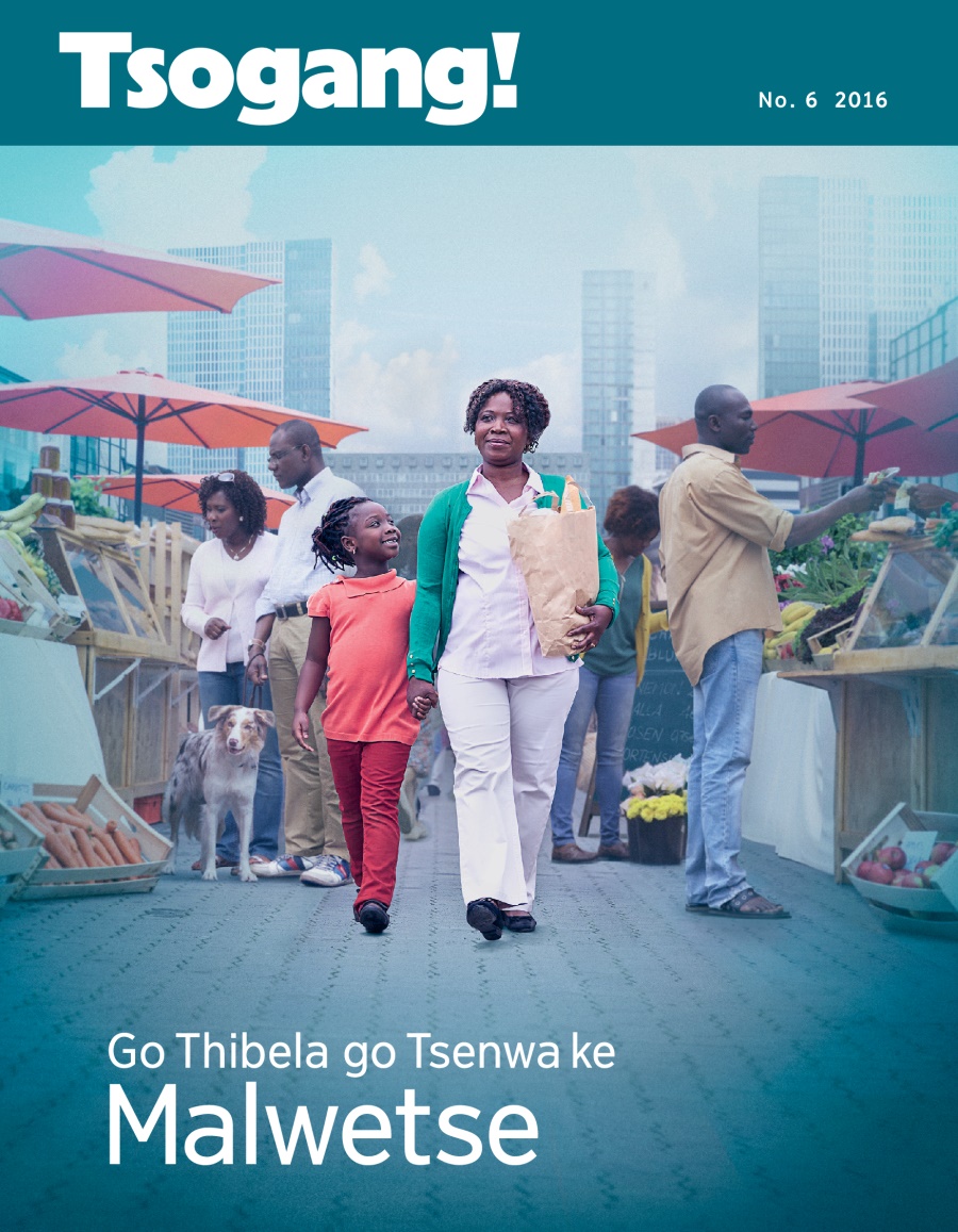 Makasine wa Tsogang, No. 6 2016 | Go Thibela go Tsenwa ke Malwetse
