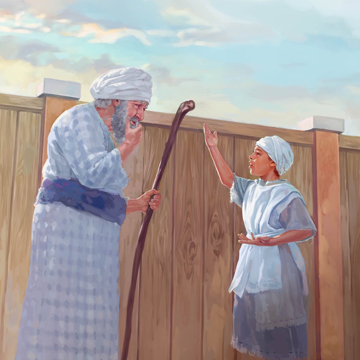 Samuel i tokim Eli long tok Jehova i givim long em