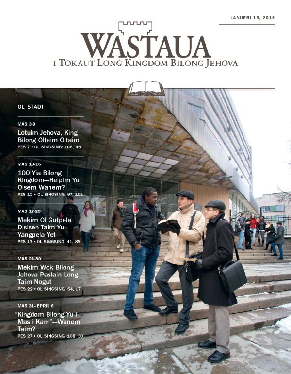 Ol Witnes Bilong Jehova i autim tok long wanpela meri