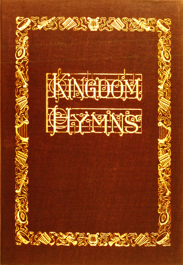 “Kingdom Hymns” (Krallık İlahileri) kitabının kapağı, 1925