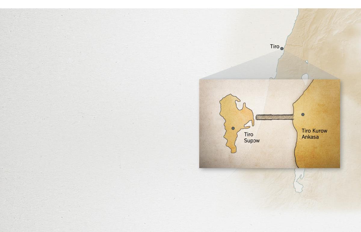 Asase mfonini. Ɛkyerɛ Tiro kurow ankasa ne Tiro supɔw