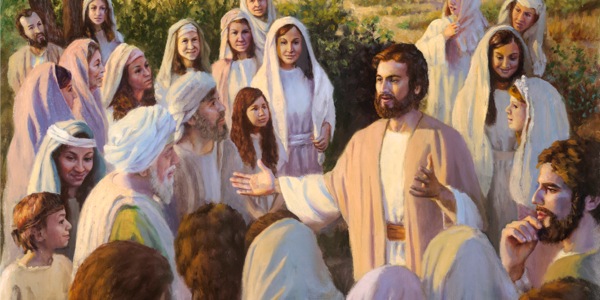 Yesu rekyerɛkyerɛ nnipa bi sɛ wɔnnɔ Yehowa Nyankopɔn