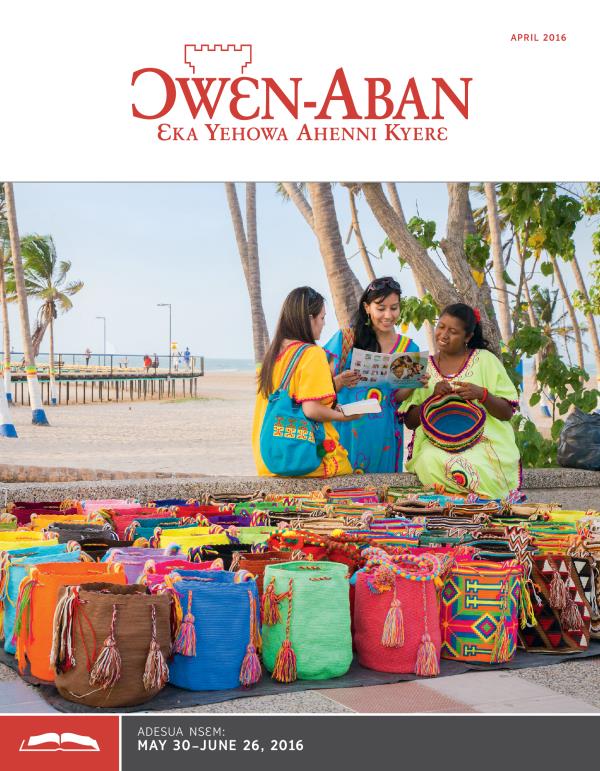 Ɔwɛn-Aban, April 2016