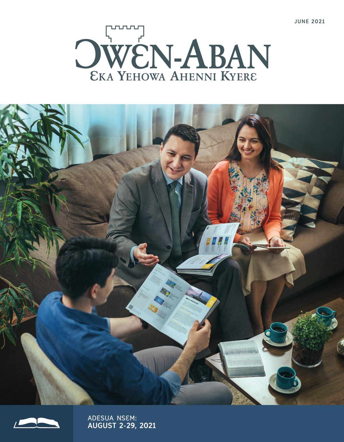 Ɔwɛn-Aban Nea Adesua Nsɛm Wom, June 2021.