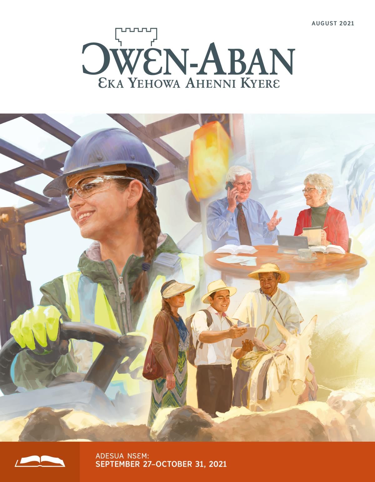 Ɔwɛn-Aban Nea Adesua Nsɛm Wom, August 2021.