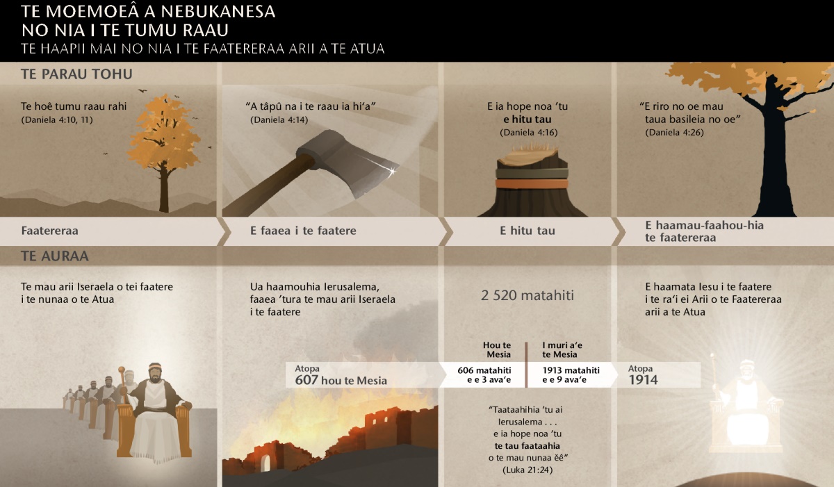 Tapura no nia i te moemoeâ a Nebukanesa
